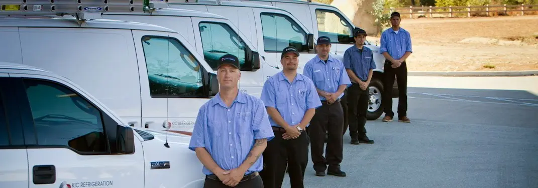 KIC Refrigeration crew ready for Mini Split Repair jobs across Alamo